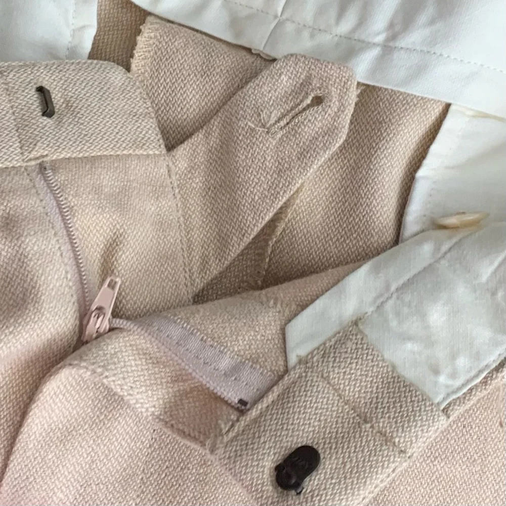 Polo Golf Ralph Lauren Blue Label Linen Blend Pants Sz 36